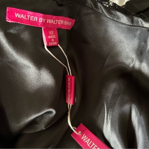 Walter by Walter Baker Black lace Mini flowy dress - Picture 10 of 10